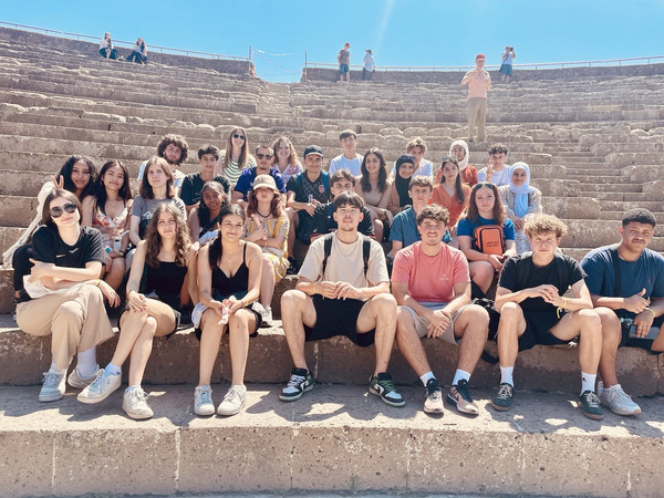 Im Theater in Ostia antica