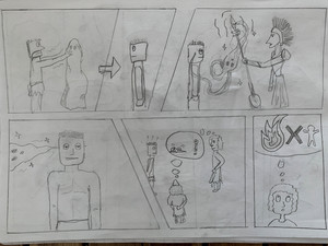 Comic (Teil 1) von Kim, 7b